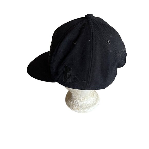 Mitchell & Ness Brooklyn Nets Snapback Hat Black - Picture 2 of 8